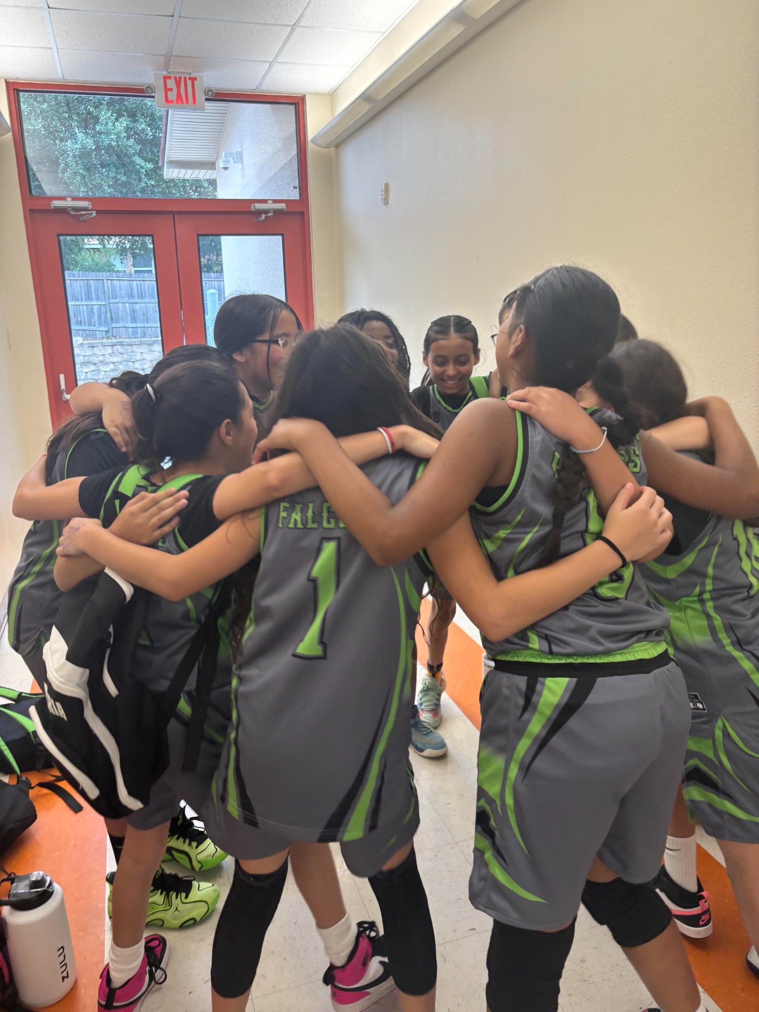 5th Grade Team Huddle